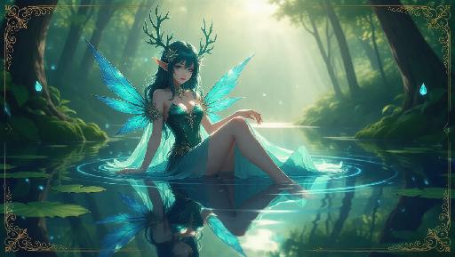 Text to Image AI effects generated image