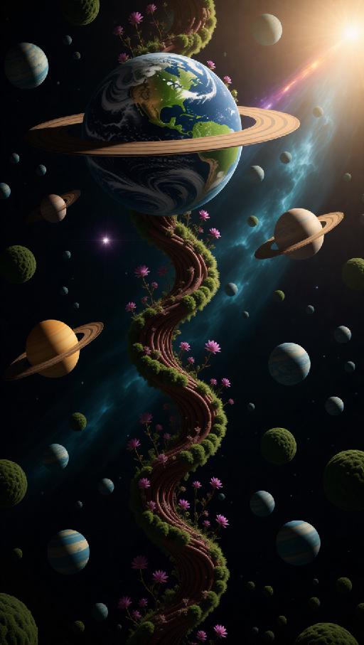 Text to Image AI effects generated image