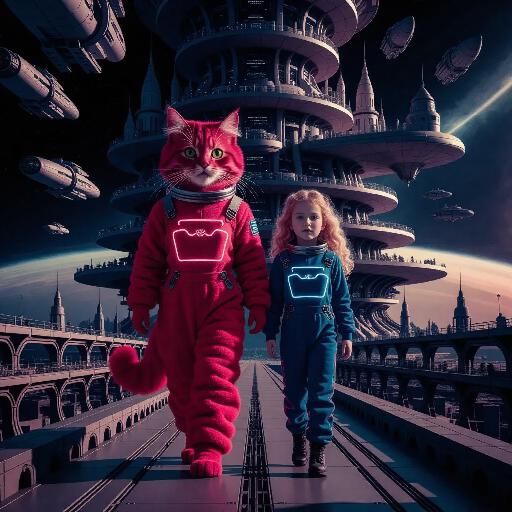 Text to Image AI effects generated image