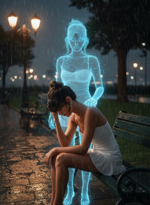 Echo of Me AI effects generated image