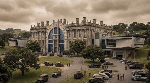 Compound of Justice Noir of Earth-1 (2) AI effects generated image