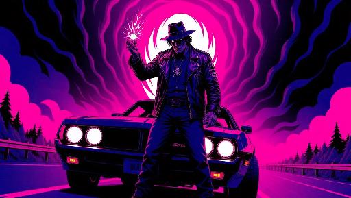 Text to Image AI effects generated image