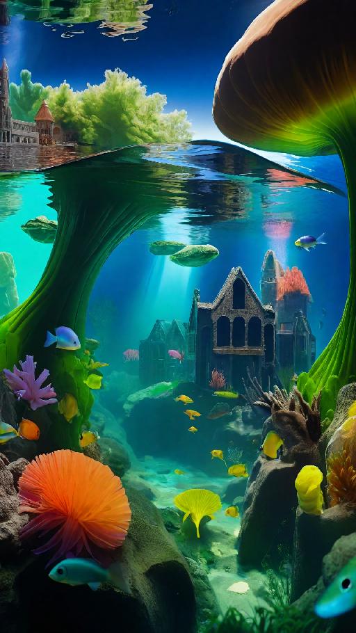 Image to Image AI effects generated image