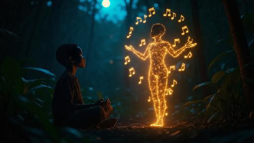 Text to Image AI effects generated image