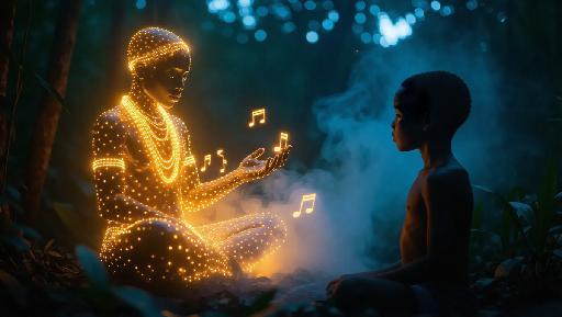 Text to Image AI effects generated image