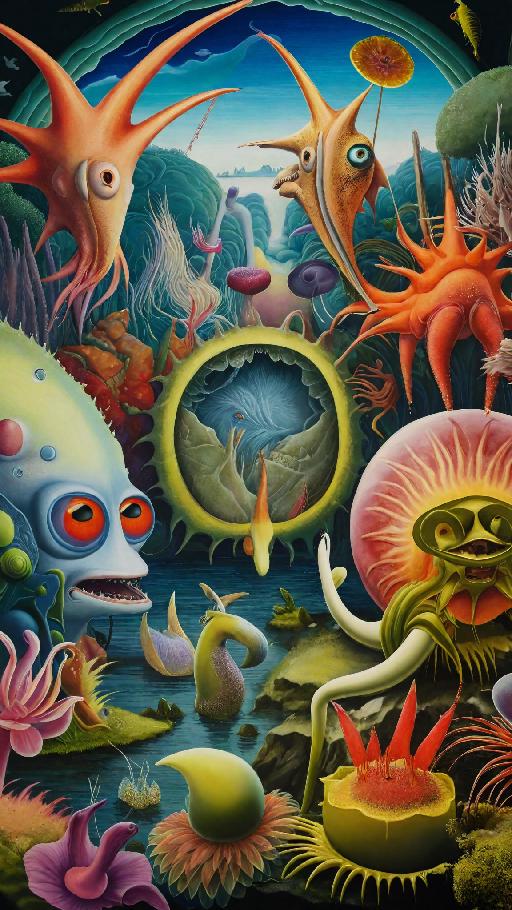 Image to Image AI effects generated image