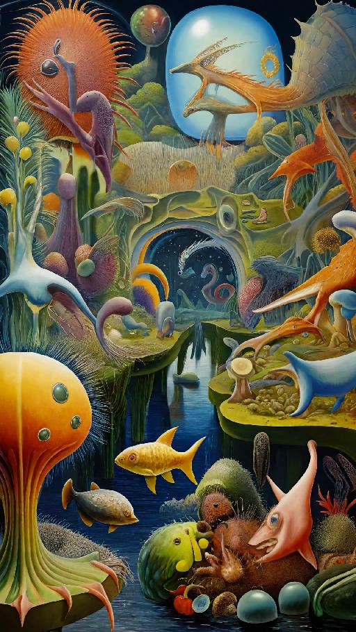 Image to Image AI effects generated image