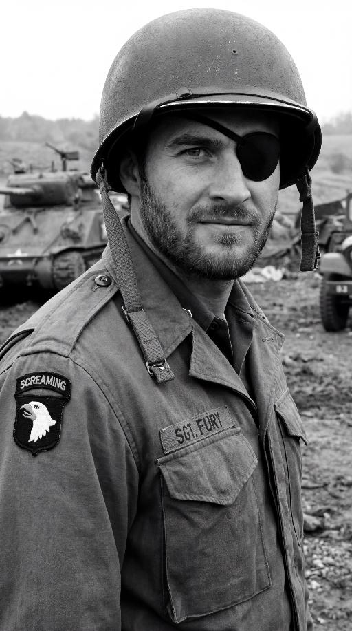 Sgt. Fury Noir of Earth-1 (4) AI effects generated image