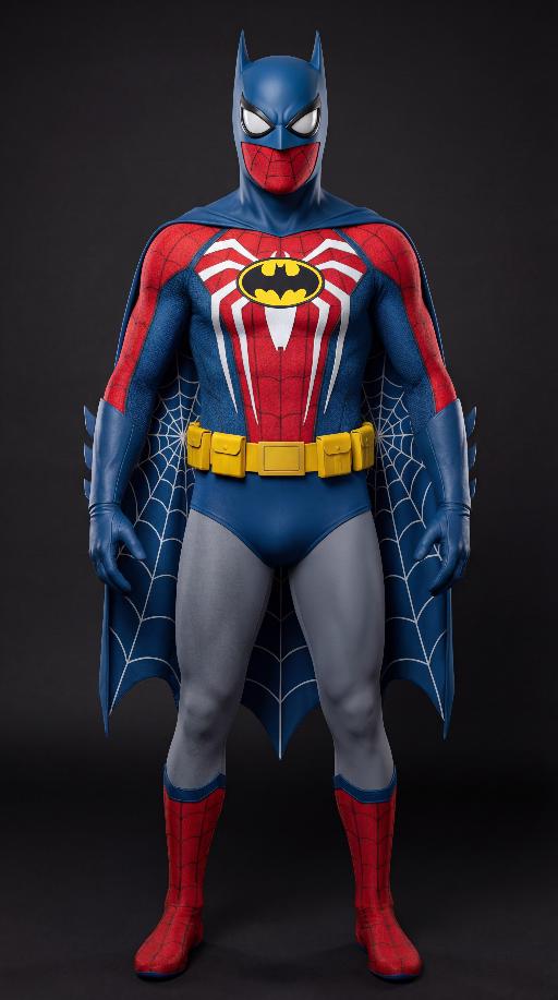 Spider-Knight of the Future Beyond 2099 (2nd Suit) AI effects generated image