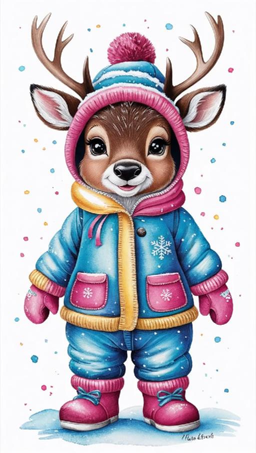 Text to Image AI effects generated image