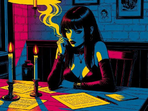 Text to Image AI effects generated image