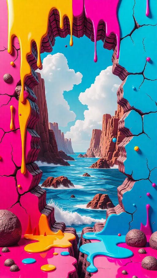 Text to Image AI effects generated image