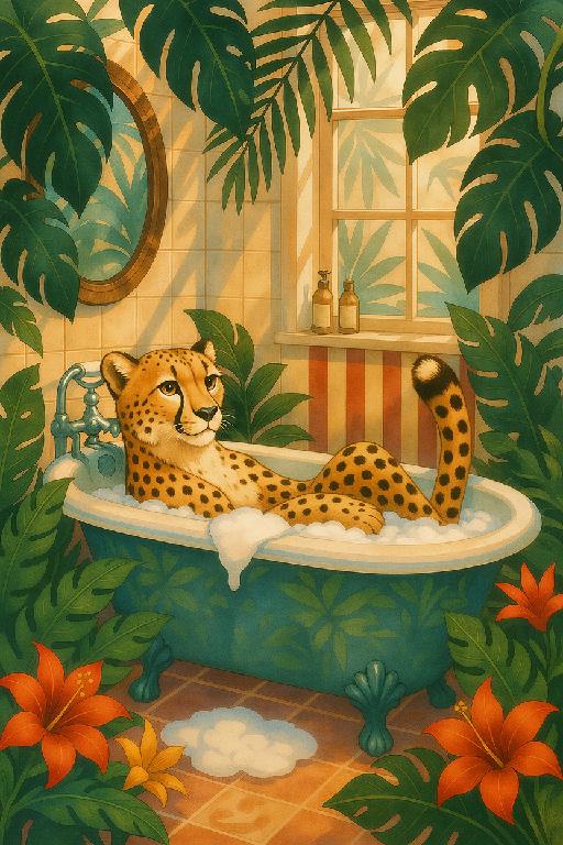 Text to Image AI effects generated image