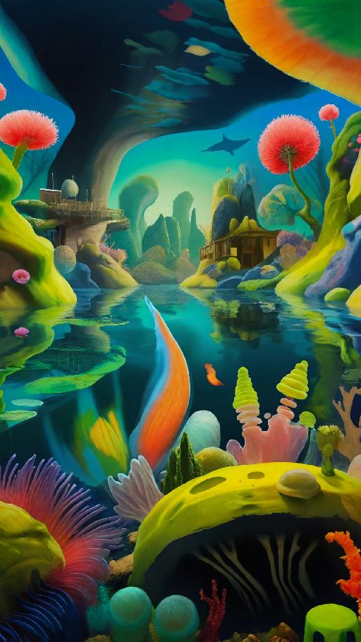 Image to Image AI effects generated image