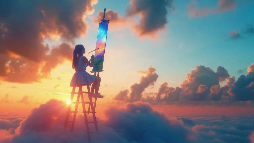 Text to Image AI effects generated image