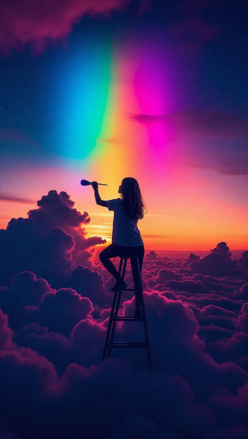 Text to Image AI effects generated image