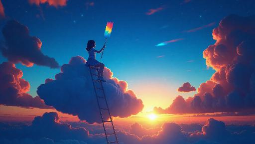 Text to Image AI effects generated image