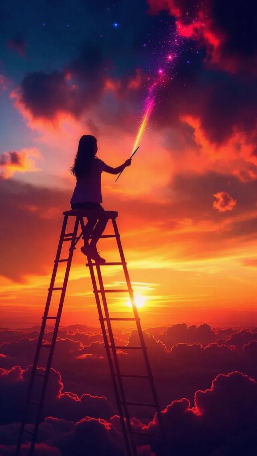 Text to Image AI effects generated image