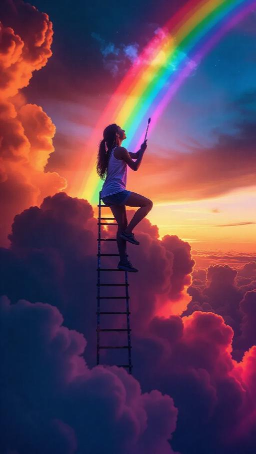 Text to Image AI effects generated image