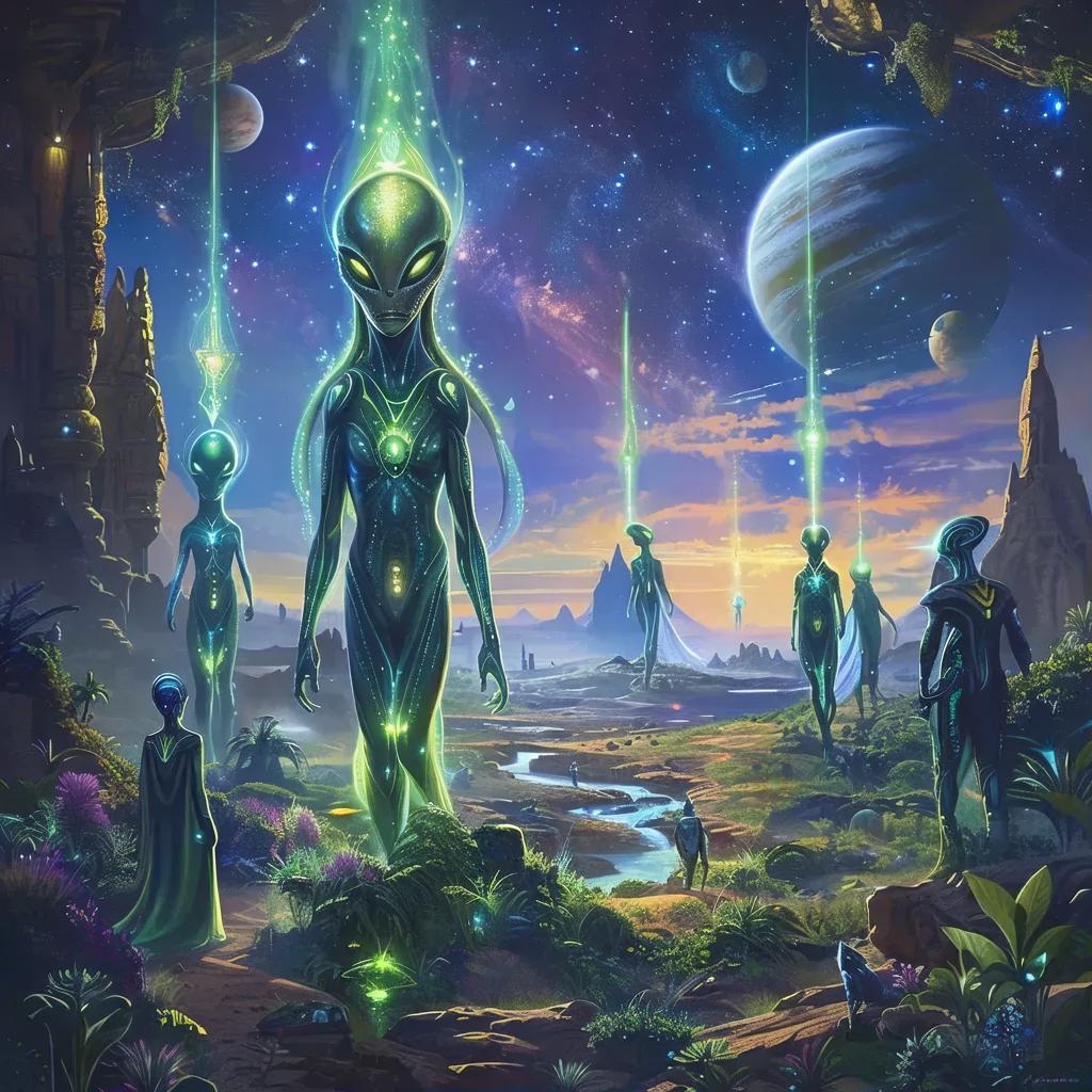 Ignaris AI-Generated Alien Race of Ignaris Kingdom | Intelligent Living Beings ...
