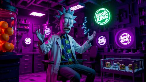 Text to Image AI effects generated image