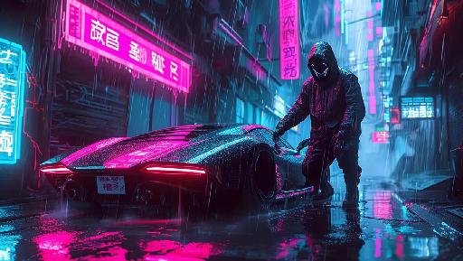 Text to Image AI effects generated image