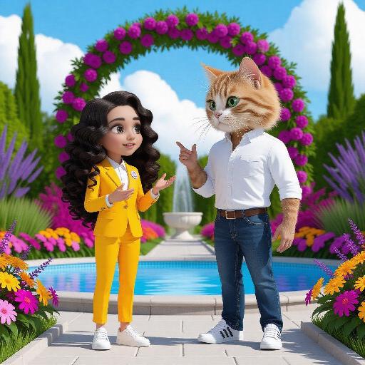 Text to Image AI effects generated image