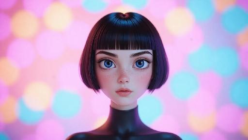 Text to Image AI effects generated image