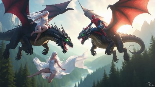 Text to Image AI effects generated image