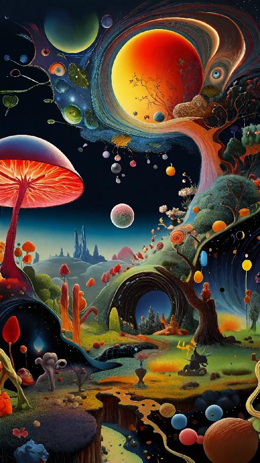 Image to Image AI effects generated image