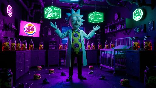 Text to Image AI effects generated image