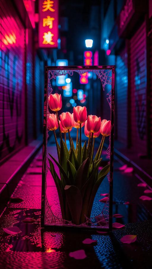 Text to Image AI effects generated image