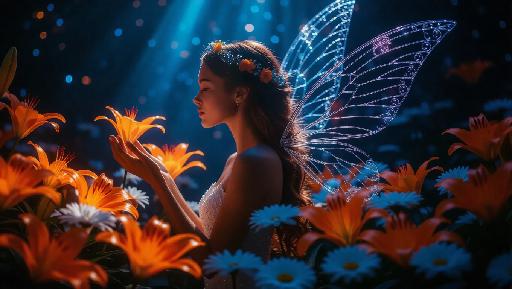 Text to Image AI effects generated image