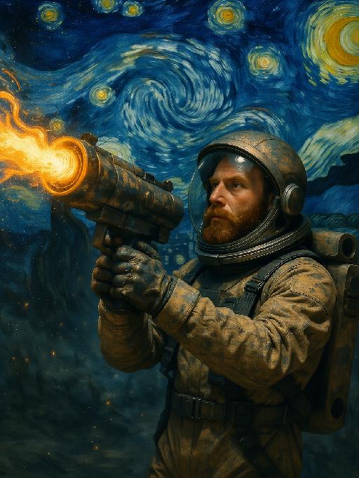 Text to Image AI effects generated image