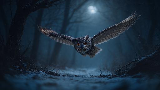 Silent Hunter AI effects generated image