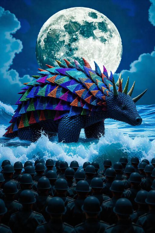 Text to Image AI effects generated image