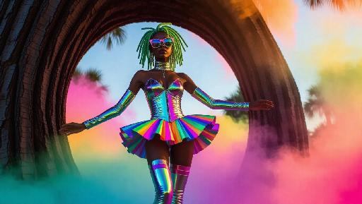 Text to Image AI effects generated image