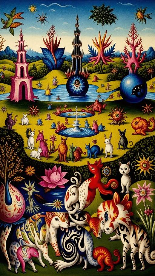 Text to Image AI effects generated image