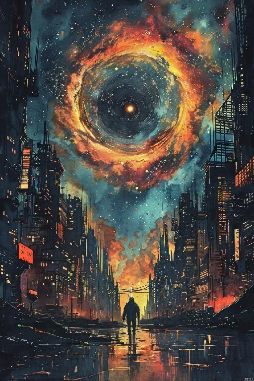 Text to Image AI effects generated image