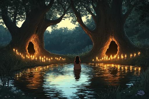 Text to Image AI effects generated image