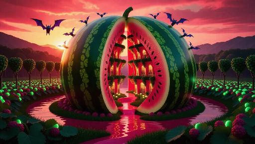 Text to Image AI effects generated image