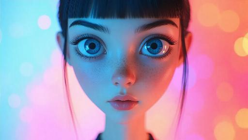 Text to Image AI effects generated image