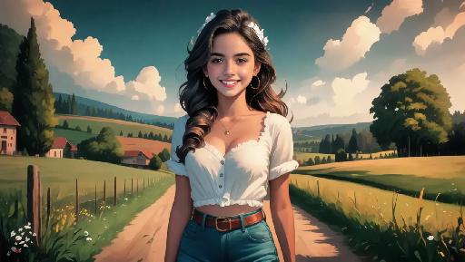 Text to Image AI effects generated image