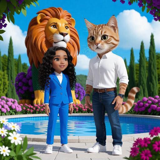 Text to Image AI effects generated image