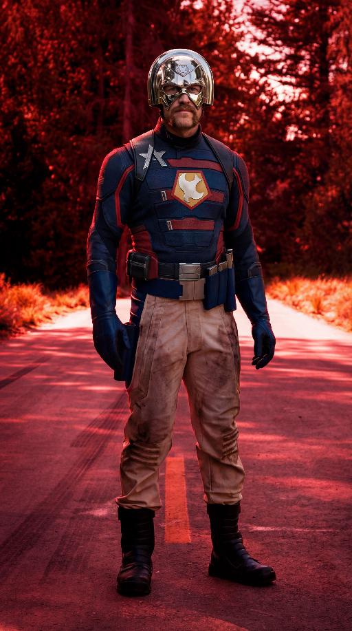 U.S. Peacemaker Noir of Earth-1 (2) AI effects generated image