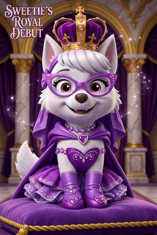 Queen Sweetie AI effects generated image