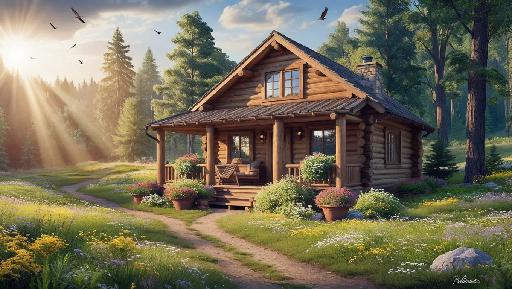 Text to Image AI effects generated image