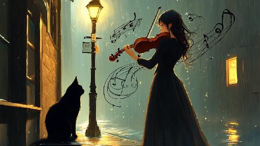 Text to Image AI effects generated image