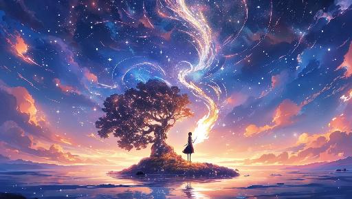 Text to Image AI effects generated image