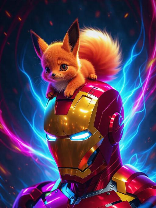 Text to Image AI effects generated image